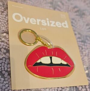 Lips Purse Charm Keychain New in package